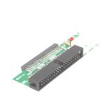 Адаптер HDD 2.5 44PIN-IDE 3.5 40pin, для підключення у ПК жорсткого диска від ноутбука, (),
   []