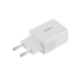 Зарядний пристрій Baseus Compact Quick Charger U+C 20W