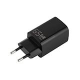 Зарядний пристрій FNIRSI RY-U65A GaN Quick Charger 65W, чорний