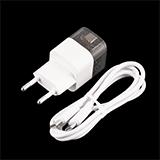 Зарядное устройство Hoco C131A Platinum PD30W+QC3.0 + кабель type C
