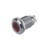 Індикатор антивандальний 12 в, червоний, 12V DC, червоний, посадочне місце D=12mm, (),
   []