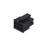 Конектор JVT3025HNO-2X3 6 pin, чёрный