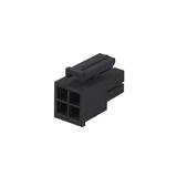 Конектор MOLEX Micro-Fit 3.0 MX-43025-0400 4 pin, чорний