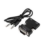 Конвертер HDMI в VGA + кабель AUX