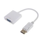 Конвертер DisplayPort в VGA, білий