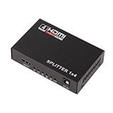Спліттер 1x4, гніздо HDMI - 4 гнізда HDMI з блоком живлення