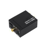 Аудіо конвертер Цифровий в Аналоговий, Uпіт=5V, вхід-Coaxial або Toslink, вихід-2xRCA (R/L) і 3,5 jack, (),
   []