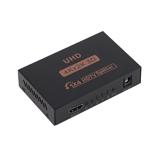 Сплітер HDMI (1 гніздо HDMI - 4 гнізда HDMI) з блоком живлення