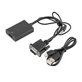 Конвертер VGA в HDMI + кабель AUX