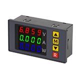 Ватметр цифровий DC BM730 0-100V, 0-10A