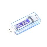 Тестер USB амперметр вольтметр KWS-V20, вимірює напругу і струм проходить через USB роз'єм 4-20V 0-3A, (Блистер),
   [Keweisi]
