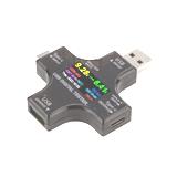 Тестер USB J7-c, вимірює напругу і струм проходить через USB роз'єм 3.6-32V 0-5.1A, (),
   [China]