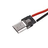 Штекер micro USB 2pin з проводом