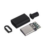 Штекер USB Type-C  для зарядки, черный