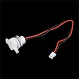 Гнездо USB Type-C на корпус, белое с белой крышкой