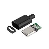 Штекер USB Type-C 5pin, черный