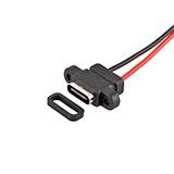 Гнездо USB Type-C 2pin на корпус