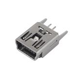 Гнездо Mini USB 5pin (DIP)