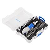 Набір з тріскачковою викруткою та 43 насадками