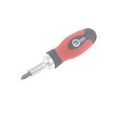 Набір викруток Intertool VT-1005, реверсивна ручка; 5 біт: SL5, SL6, PH1, PH2, PH3, (),
   [Intertool]