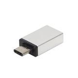 Переходник гнездо USB A 3.0 - штекер Type-C (OTG)