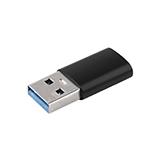 Переходник штекер USB A 3.0 - гнездо USB type-C, чёрный