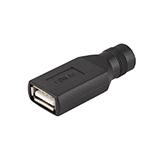 Переходник гнездо USB A - гнездо питания 5,5/2,1 мм