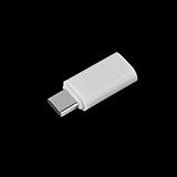 Переходник штекер USB type-C - гнездо mini jack 3.5мм, белый