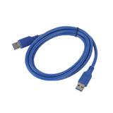 Кабель штекер USB A 3.0 - штекер USB A 3.0, синій 1,5м