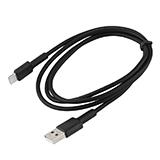  Кабель Borofone BX31 USB A - Type-С 1м, гибкий, чёрный