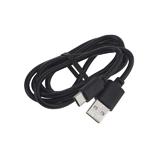 Кабель USB A - type-C, 0,8м, черный