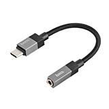 Адаптер Hoco UPA32C штекер USB Type-C - гнездо mini jack 3.5 мм