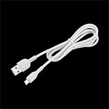 Кабель hoco X20 USB А - microUSB, белый, 1 м