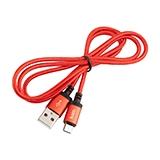 Кабель Hoco X89 Wind USB А - microUSB, красный, 1 м