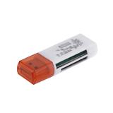 Кардрідер 4в1, TF/MicroSD, USB2.0, колір в асортименті зелений/синій/червоний, (),
   [China]