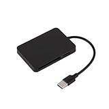 Кардридер USB - SD/TF/MS/CF, черный