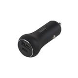 Зарядний пристрій hoco Z38, чорний, 1 порт USB, 1 порт USB type-C; QC 3.0: 5-12V, 18W; PD20W, 20W;, (Коробка),
   [hoco.]