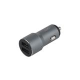 Зарядний пристрій XO XO-CC30, сірий, DC12-24V; вихід 2xUSB 5V/2,4A max, (),
   [XO]