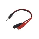 Сплиттер штекер mini jack 3,5мм 4C - 2 гнезда mini jack 3,5мм