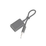 Перехідник AUX шт.3,5 - гніздо USB, підключення флешки до AUX (не всі пристрої), (),
   []