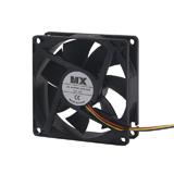 Вентилятор MX-8025, 0,2A, 12V, 3pin