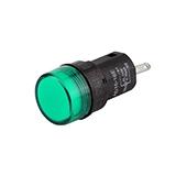 Лампа AD16-16E 220V зелена