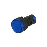 Лампа AD16-22DS blue, 220V, 20mA, индикаторная светодиодная, (),
   []