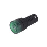 Лампа AD22-22SM (AD16-22SM) 220V зелена, з звуковим сигналом
