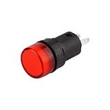 Лампа AD16-16E 220V червона