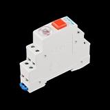 Кнопковий вимикач Chint NP9-22/2 з самоскиданням з індикацією, червоний