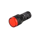 Лампа AD16-16DS 24V червона