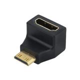 Перехідник шт. miniHDMI-гн.HDMI кутовий