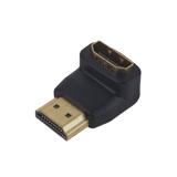 Перехідник шт. HDMI-гн.HDMI кутовий