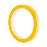 Стрічка майларова  10мм * 50м жовта